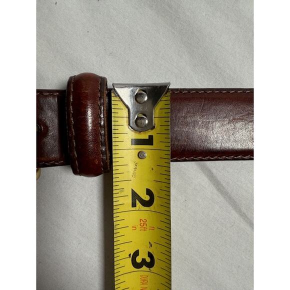 L.L. Bean Brown Leather Belt Hidden Zipper Pouch Mens Size‎ 40 - Picture 13 of 13